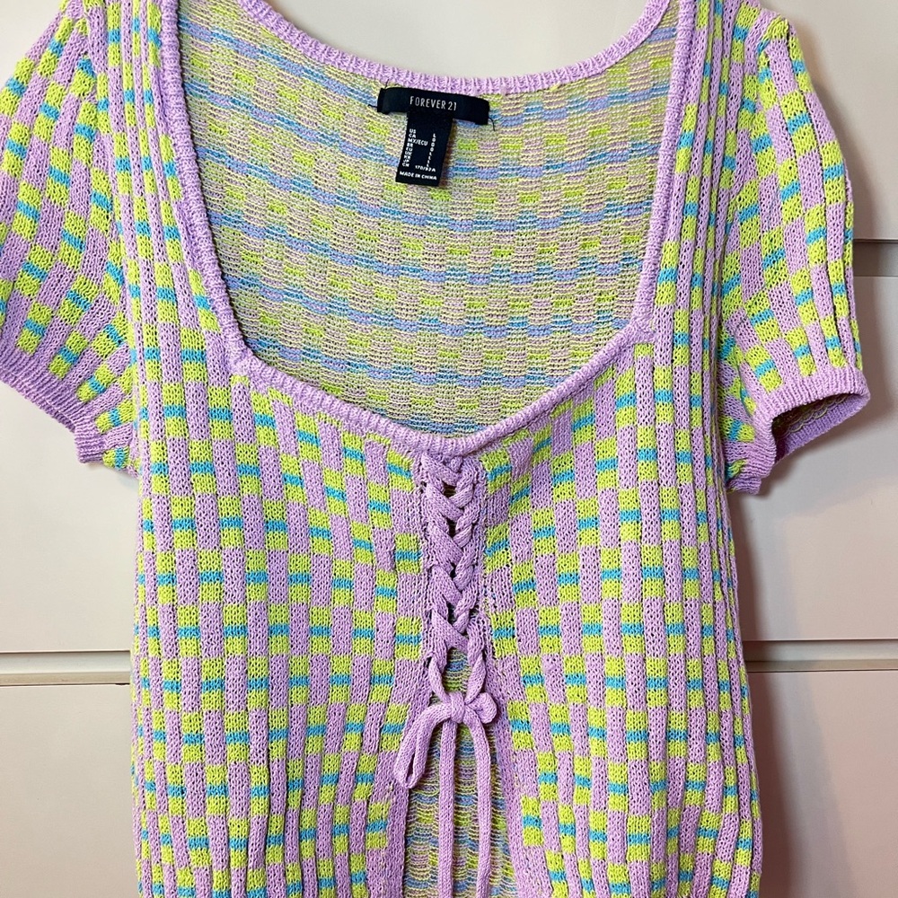 Forever 21 Pastel Knit Top